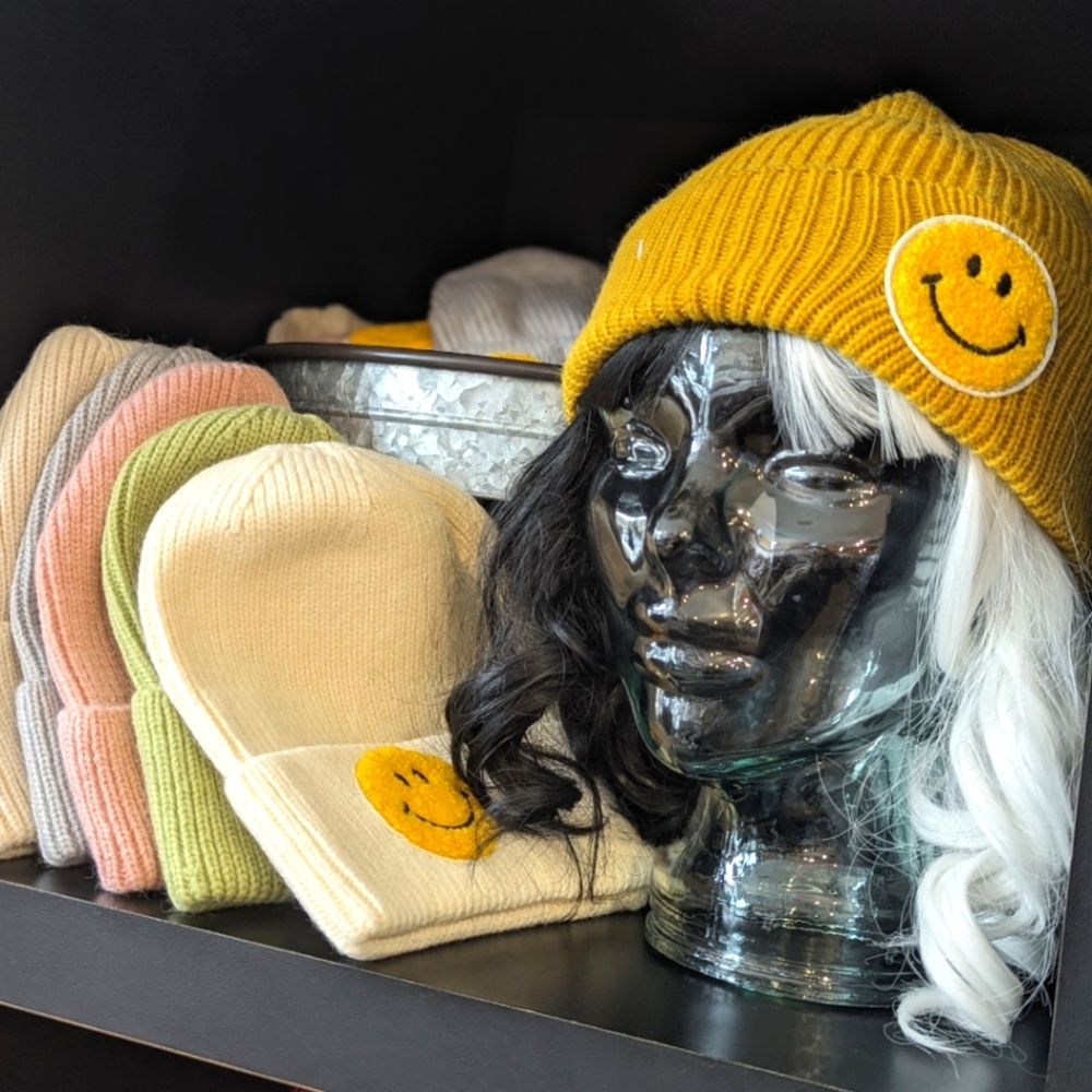 Smiley Face Beanie